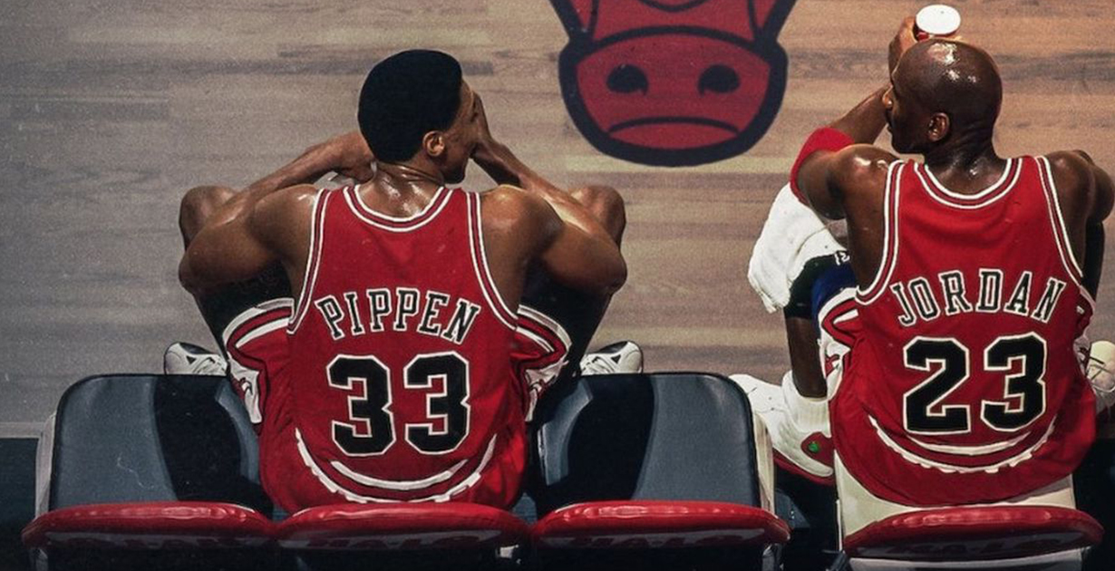 The Last Dance, Pippen e Jordan