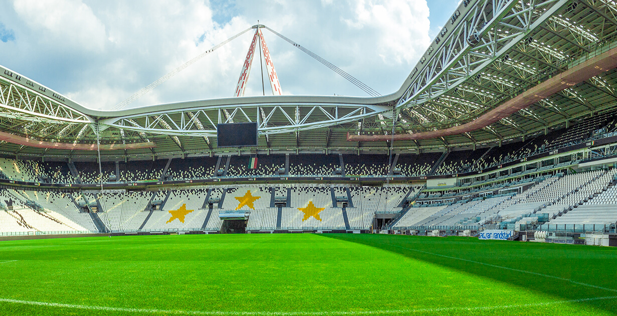 stadio juventus da dentro