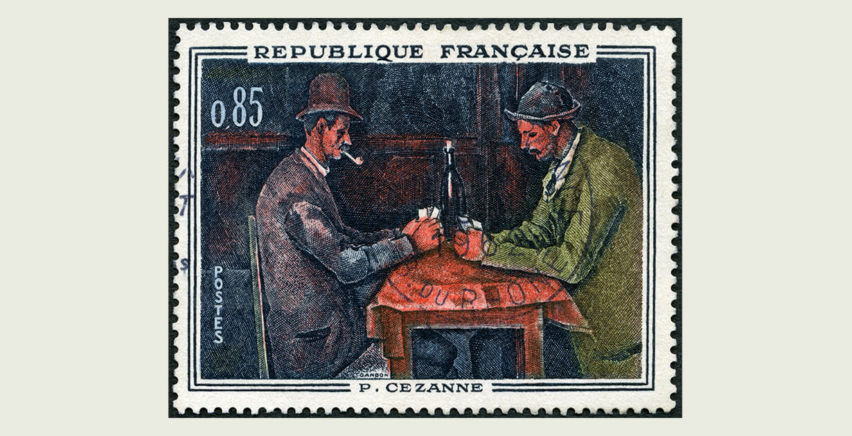 Paul Cézanne dipinto giocatori di carte