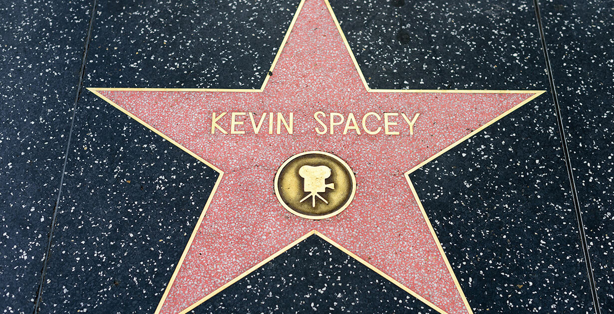Kevin Spacy stella di hollywood