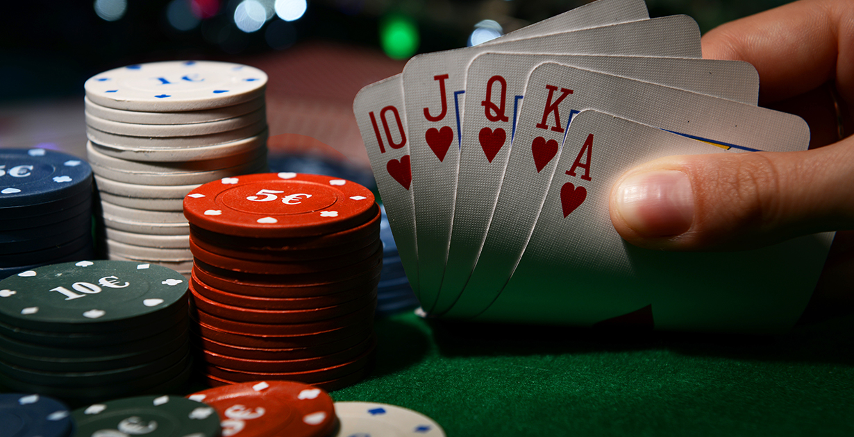 scala reale in mano al poker