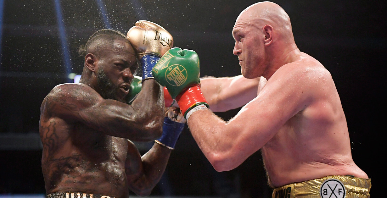 Wilder Vs Fury sul ring