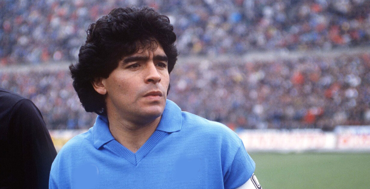 Diego Maradona nel Napoli