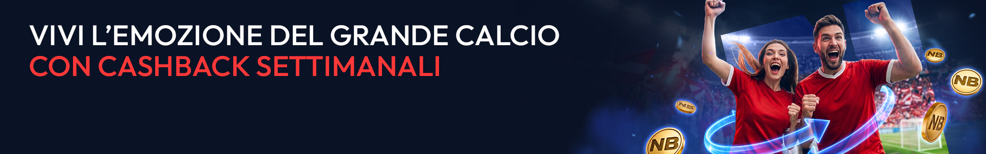 Cashback sul calcio internazionale